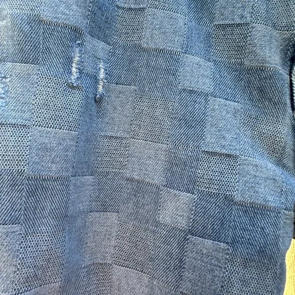 RARE Y2K Current/Elliott The Fling Slim Boyfriend Jeans in Patchwork Monterrey